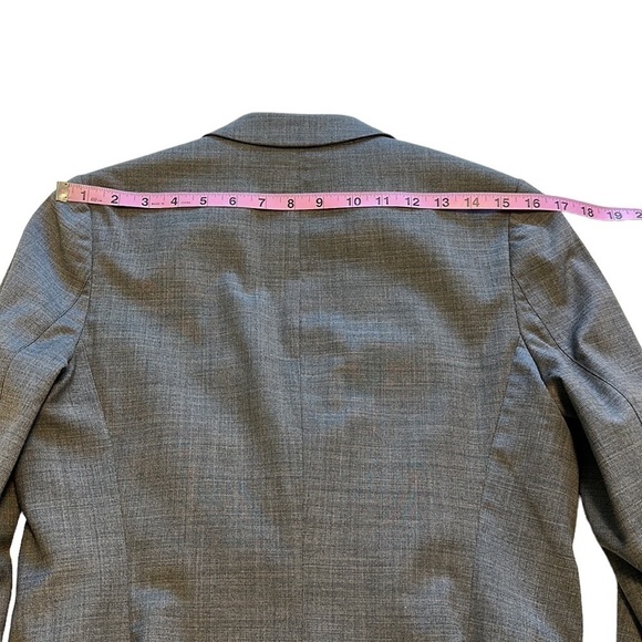 Talula Exeter Gray Wool School Boy Blazer - Size 6 - Picture 12 of 16